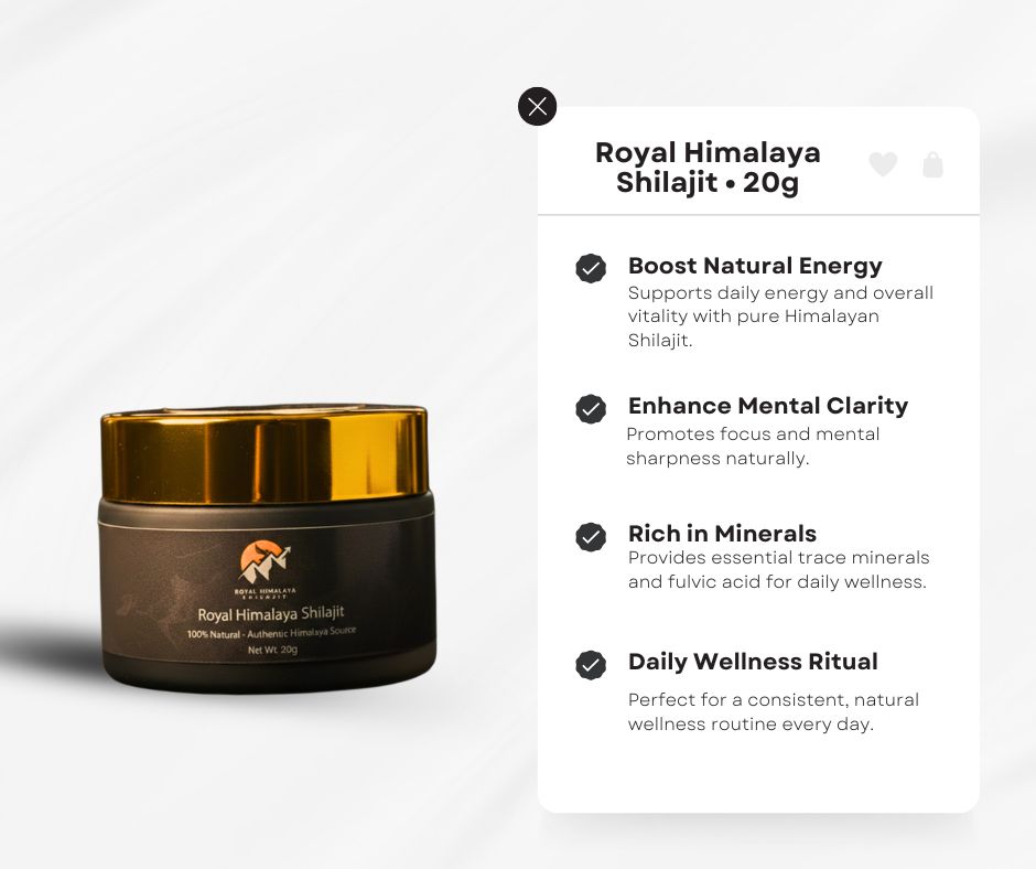 Royal Himalaya Shilajit 20 Gram